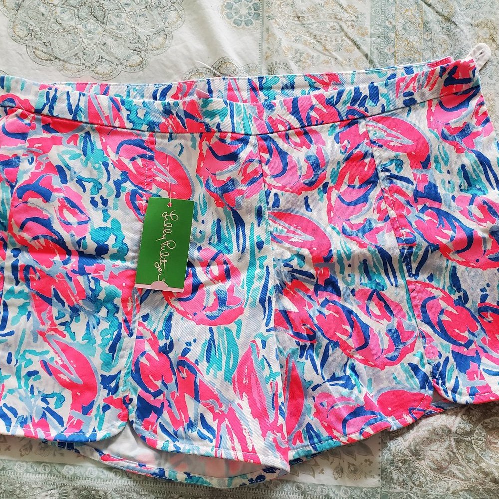 Lilly Pulitzer Hazelle Stretch Short, Size 12, NWT